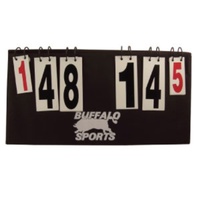 BUFFALO SPORTS LARGE FLIPTOP SCOREBOARD - 55 X 30CM - MULTI PURPOSE (SCORE006)