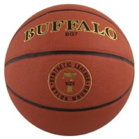 BUFFALO SPORTS BG COMPOSITE LEATHER BASKETBALL - SIZE 6 / 7 - TACKY GRIP
