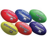 BUFFALO SPORTS SET 1 PREMIUM AUSSIE RULES FOOTBALL - 6 BALLS (CORVAL001)