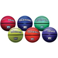 BUFFALO SPORTS SET 2 PREMIUM RUBBER BASKETBALLS - 6 BALLS (CORVAL004)