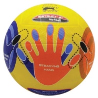 BUFFALO SPORTS CELLULAR RUBBER SKILL MASTER NETBALL - SIZE 4 / 5