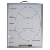 BUFFALO SPORTS AUSSIE RULES COACHES BOARD - MEDIUM - AFL - 40 X 50CM (COACH004)