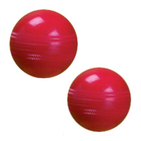 BUFFALO SPORTS DEVELOPMENT CRICKET BALL - JUNIOR / SENIOR - RED / YELLOW