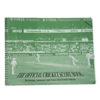 BUFFALO SPORTS OFFICIAL CRICKET SCORE BOOK - INCLUDES 48 INNINGS (CRICK108)
