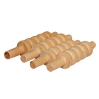 BUFFALO SPORTS WOODEN CRICKET STUMP BAILS - SET OF 4 (CRICK116)