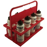 BUFFALO SPORTS PLASTIC DRINK BOTTLE CRATE - HOLDS 8 DRINK BOTTLES (BOTT008)