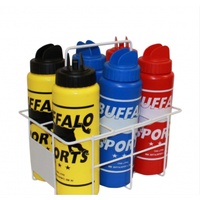 BUFFALO SPORTS WIRE DRINK BOTTLE CRATE - HOLDS 6 DRINK BOTTLES (BOTT041)