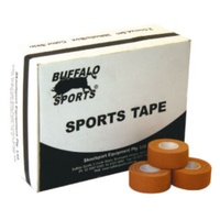 BUFFALO SPORTS STRETCH SPORTS TAPE 25MM X 4.5M - 36 ROLLS BULK BOX (FIRST034)