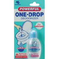 ONE-DROP POWERFUL BATHROOM DEODORIZER - PROVIDES UP TO 360 USES (FIRST109)