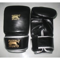 BUFFALO SPORTS DELUXE BAG MITS - GENUINE COWHIDE LEATHER (BOX204)
