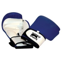 BUFFALO SPORTS PRO MODEL BOXING GLOVES - BLUE OR RED - MULTIPLE WEIGHTS (BOX201)