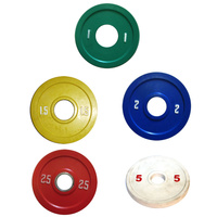 BUFFALO SPORTS COMPETITION RUBBER DISC WEIGHTS - MULTIPLE WEIGHTS