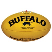 BUFFALO SPORTS ALL WEATHER SYNTHETIC AFL FOOTBALL - MULTIPLE SIZES AVAILABLE