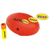 BUFFALO SPORTS BLIND AFL FOOTBALL WITH BEEPER - RED - MIDI SIZE (FOOT161)