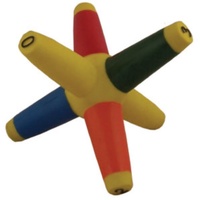 BUFFALO SPORTS STAR BALL - MUTLI SIDED PVC BALL - NUMBERS ON EACH END (FUN083)