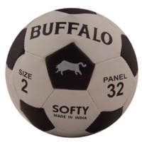 BUFFALO SPORTS SOFT KICK SOCCER BALL - FOAM FILLED - SIZES 1 OR 2