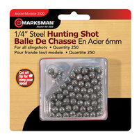 Marksman Hunting Shot Steel Slingshot Pellets 6mm (3100)