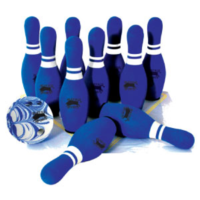 BUFFALO SPORTS MINI FOAM 10 PIN BOWLING SET - SET OF 10 PINS AND A BALL (FUN129)