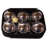 BUFFALO SPORTS CHROME BOULE SET - SET OF 6 CHROME BALLS (FUN092)