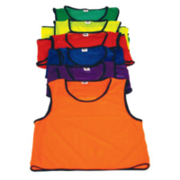 BUFFALO SPORTS ATHLETIC MESH VEST BIBS - PACKS OF 10 - MULTIPLE SIZES