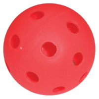BUFFALO SPORTS INDOOR HOCKEY AIRFLOW BALL - RED (HOC010)