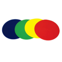 BUFFALO SPORTS DISK FLOOR TRAINING MARKERS - SET OF 10 (GRD009)