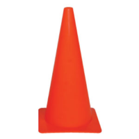BUFFALO SPORTS PLASTIC WITCHES HATS - 15"/38CM - ORANGE - SET OF 10 (GRD018x10)