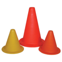 BUFFALO SPORTS RUBBER WITCHES HATS - 6 INCH / 15CM - 15 INCH / 38CM - SET OF 10