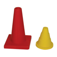 BUFFALO SPORTS FOAM WITCHES HATS - 7 INCH / 18CM OR 12 INCH / 30CM - SET OF 10