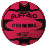 BUFFALO SPORTS INTERNATIONAL ULTRA GRIP NETBALL - SIZE 5 - MULTIPLE COLOURS