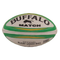 BUFFALO SPORTS MATCH RUGBY UNION BALL - SIZE 5 (RUG017)
