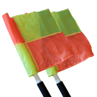 BUFFALO SPORTS SOCCER REFEREE / LINESMAN FLAGS - PAIR OF FLAGS (SOC045)