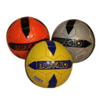 BUFFALO SPORTS MINI SOCCER BALL - SIZE 1 - MULTIPLE COLOURS (SOC117)