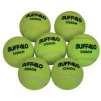 BUFFALO SPORTS PRESSURELESS COACH TENNIS BALLS - 1 DOZEN (TENN029)