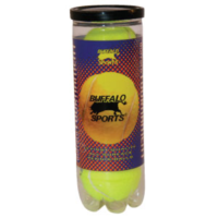 BUFFALO SPORTS TOURNAMENT TENNIS BALLS - CAN OF 3 BALLS (TENN028)