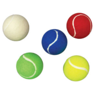 BUFFALO SPORTS COLOURED TENNIS BALLS - 1 DOZEN - MULTIPLE COLOURS (TENN032)
