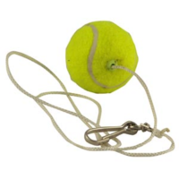 BUFFALO SPORTS PADDLE TENNIS BALL ON STRING - HEAVY DUTY STRING W/ CLIP (FUN051)