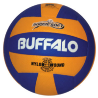 BUFFALO SPORTS SUPER SOFT MULTI COLOUR VOLLEYBALL - DIMPLED MATERIAL (VOLL003)
