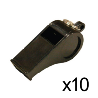 BUFFALO SPORTS SMALL THERMO PLASTIC WHISTLE 660 - PACK OF 10 (WHI001x10)