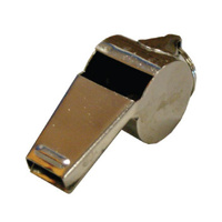 BUFFALO SPORTS MEDIUM METAL WHISTLE WITH RING 60.5 - HIGH QUALITY METAL (WHI005)