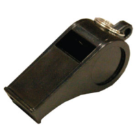 BUFFALO SPORTS SMALL PLASTIC WHISTLE WITH LANYARD 660 (WHI029)