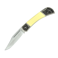 Fury Ersatz Ivory Florentine Knife 114mm Closed Length (32228)