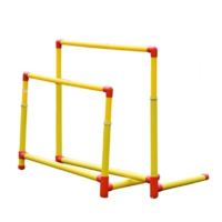 BUFFALO SPORTS HEAVY DUTY PLASTIC HURDLES - JUNIOR OR SENIOR SIZES - FOLDING LEG