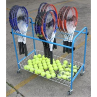 BUFFALO SPORTS RACQUET STAND - TENNIS BADMINTON - HOLDS UP TO 48 BATS (STO031)