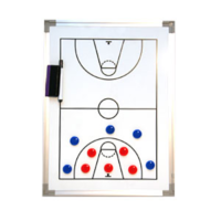 BUFFALO SPORTS MAGNETIC CARRY BASKETBALL COACHES BOARD - 60CM X 50CM (COACH010)