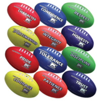 BUFFALO SPORTS SET 1 & 2 PREMIUM AUSSIE RULES FOOTBALL - 12 BALLS (CORVALSET7)