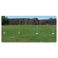 BUFFALO SPORTS AUSSIE RULES AFL TELESCOPIC GOALS - SET OF 4 (GOALS039)