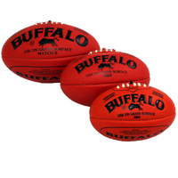 BUFFALO SPORTS SOFT TOUCH MATCH II AFL FOOTBALL - MULTIPLE COLOURS & SIZES