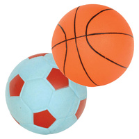 BUFFALO SPORTS FOAM PLAY BALL - BASKETBALL OR SOCCER - 150MM SIZE