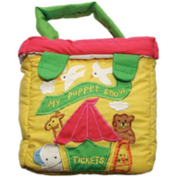 BUFFALO SPORTS MY PUPPET BOOK - HAND CRAFTED KIDS PILLOW BOOK (KED1593)
